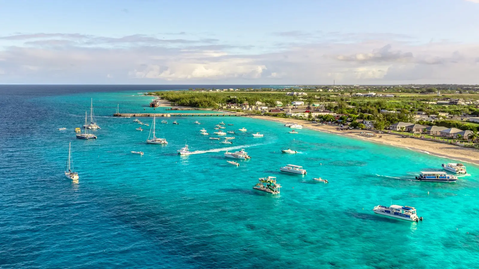 Grand Turk harbor, Turks & Caicos