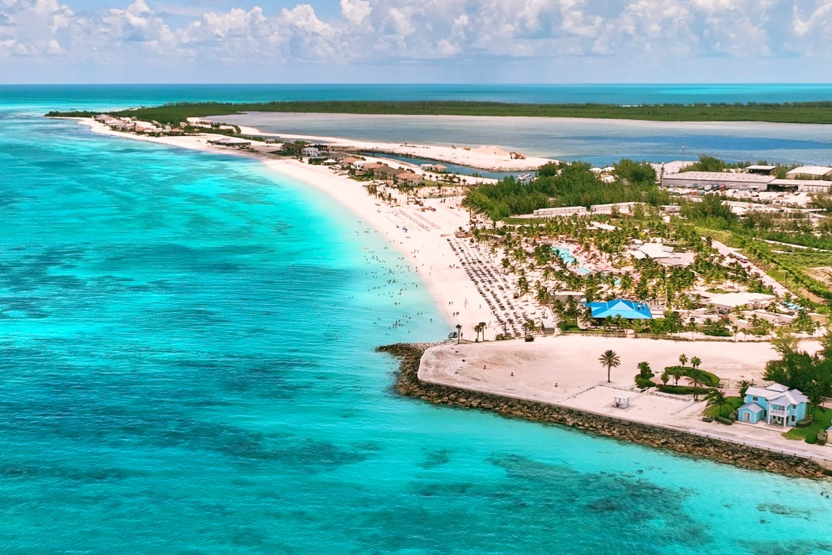 Aerial view of The Beach Club at Bimini